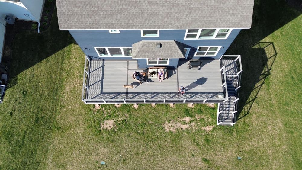 Gallery photos for Backyard Deck Installation: Image #6