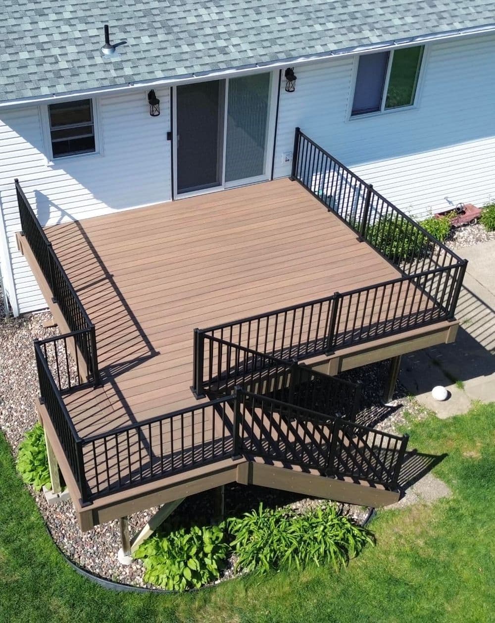 Gallery photos for Raised Deck Construction Project: Image #3