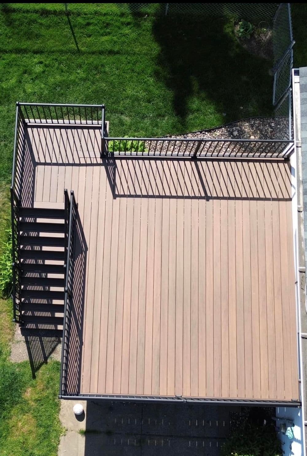 Raised Deck Construction Project